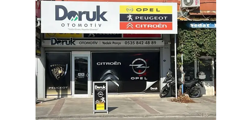 OPEL PEUGEOT CITROEN YEDEK PARÇA BÖLÜMÜMÜZ AÇILDI